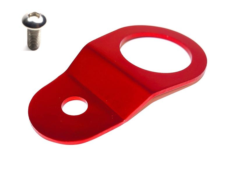 Torque Solution Radiator Mount Combo with Inserts (Purple) : Mitsubishi Evolution 7/8/9