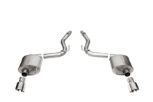 Cargar imagen en el visor de la galería, Corsa 2024 Ford Mustang GT Touring Axle-Back Dual Rear Exit with 4.5in Pro Series Polished Tips