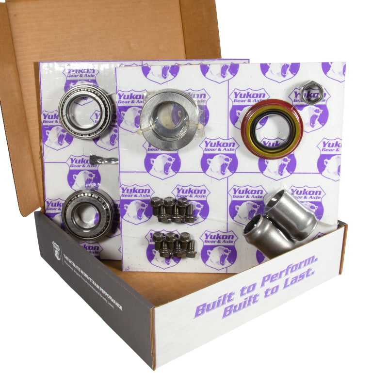 Yukon 8.875in GM 12T 3.08 Rear Ring & Pinion Install Kit Axle Bearings and Seals