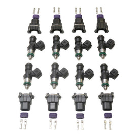 DeatschWerks Set of 8 1500cc/min For The Fitech Go EFI 8/Holley Super Sniper 1250/ Sniper Xflow 1375