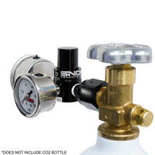 Cargar imagen en el visor de la galería, Snow Performance Billet Fixed (100PSI) CO2 Regulator w/Gauges