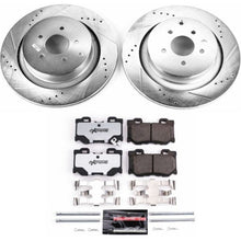 Cargar imagen en el visor de la galería, Power Stop 09-13 Infiniti FX50 Rear Z26 Street Warrior Brake Kit
