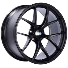 Cargar imagen en el visor de la galería, BBS FI 20x10.5 5x120 ET28 CB72.5 Black Satin Wheel -82mm PFS/Clip Req