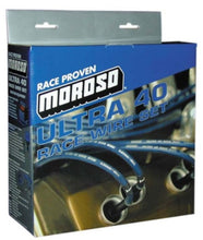 Cargar imagen en el visor de la galería, Moroso Chevrolet Big Block Ignition Wire Set - Ultra 40 - Unsleeved - HEI - Over Valve - Black