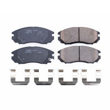 Cargar imagen en el visor de la galería, Power Stop 04-08 Hyundai Tiburon Front Z17 Evolution Ceramic Brake Pads w/Hardware