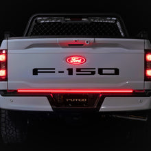 Cargar imagen en el visor de la galería, Putco 20-22 Ford Super Duty 60In Direct Fit Blade Kit Tailgate Bars (w/ LED or Halogen lamps)