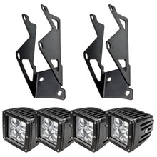 Cargar imagen en el visor de la galería, Oracle Jeep JK Dual Mounting Pillar Brackets/Lights Combo