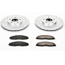 Cargar imagen en el visor de la galería, Power Stop 03-07 Cadillac CTS Front Z23 Evolution Sport Brake Kit