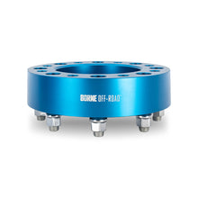 Load image into Gallery viewer, Mishimoto Borne Off-Road Wheel Spacers - 8X170 - 125 - 50mm - M14 - Blue