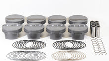 Cargar imagen en el visor de la galería, Mahle MS Piston Set Ford Flat Top SB 383ci 4.030in Bore 3.75in Stk 6.2in Rod .927 Pin -6cc 10.9 CR