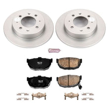 Cargar imagen en el visor de la galería, Power Stop 04-09 Kia Spectra Rear Z17 Evolution Geomet Coated Brake Kit