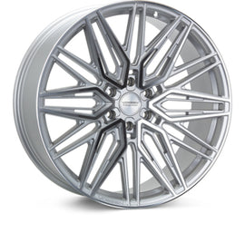 Vossen HF6-5 22x10 - 6x135 - ET-18 - Super Deep Face - 87.1 - Silver Polished Wheel