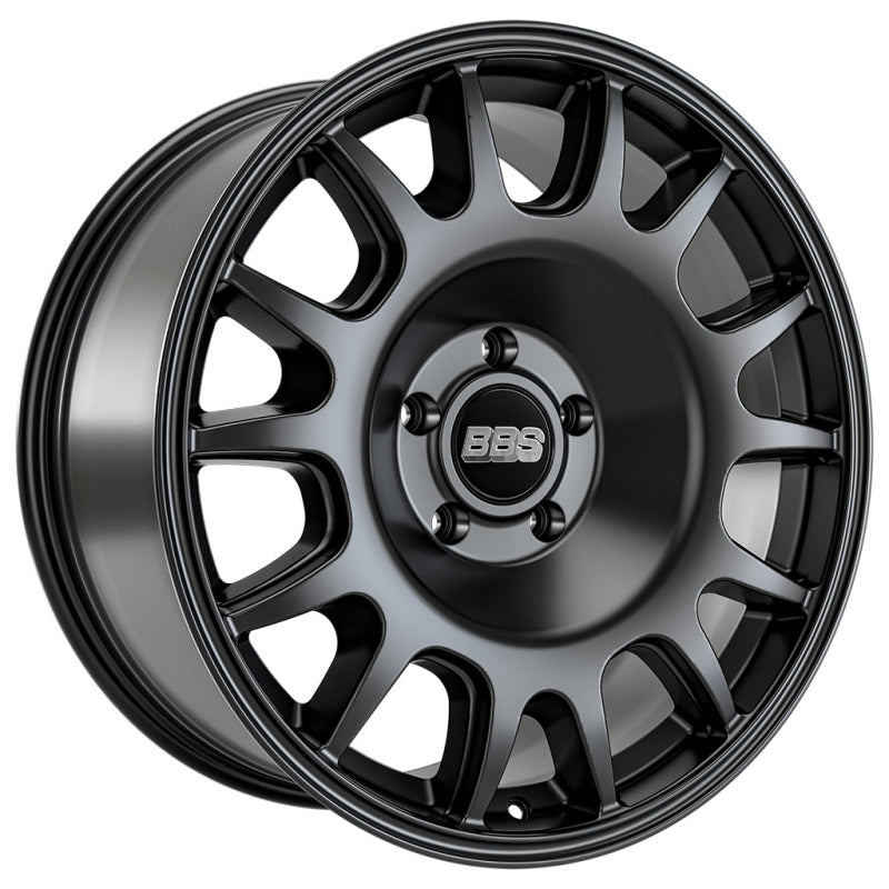 BBS TS-R 20x9in - 5x120 - 72.56 CB - ET30 - Satin Black Wheel