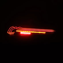 Cargar imagen en el visor de la galería, AlphaRex 20-24 Toyota Supra LUXX-Series Laser Style LED Tail Lights Black-Red