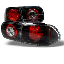 Cargar imagen en el visor de la galería, Spyder Honda Civic 92-95 2/4DR Euro Style Tail Lights Black ALT-YD-HC92-24D-BK