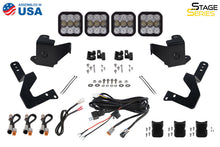 Cargar imagen en el visor de la galería, Diode Dynamics 2022 Toyota Tundra SS5 Grille CrossLink Lightbar Kit Sport - White Combo
