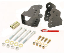 Cargar imagen en el visor de la galería, BMR 78-87 G-Body Bolt-On Control Arm Relocation Brackets - Black Hammertone
