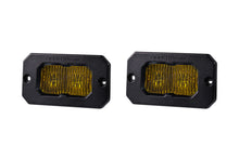 Load image into Gallery viewer, Diode Dynamics Stage Series 2 In LED Pod Pro - Yellow Fog Flush ABL (Pair)