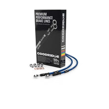 Cargar imagen en el visor de la galería, Goodridge 99-02 BMW R1150GS Non ABS EVO Brakes Electric Blue Brake Lines