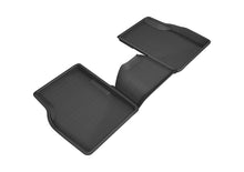 Cargar imagen en el visor de la galería, 3D MAXpider 2017-2020 Jeep Compass Kagu 2nd Row Floormats - Black