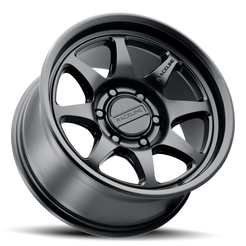 Raceline 962B Maverick 18x9in / 8x165.1 BP / 18mm Offset / 130.81mm Bore - Satin Black
