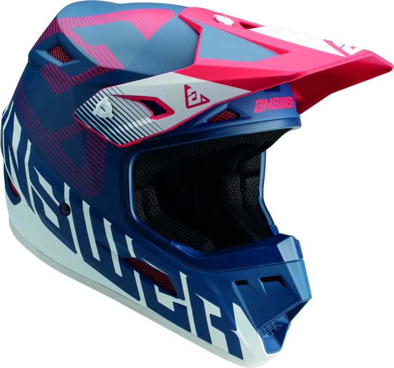 Answer AR1 V2 Bold Helmet Red/White/Blue Youth - Medium