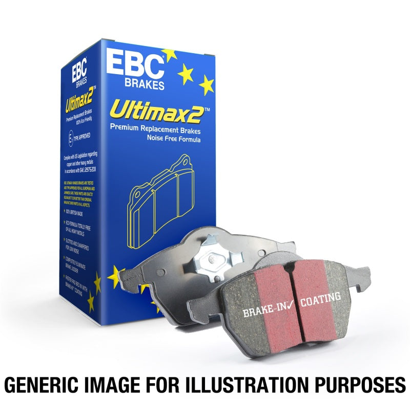 EBC 08-11 Kia Borrego 3.8 Ultimax2 Front Brake Pads