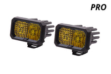 Cargar imagen en el visor de la galería, Diode Dynamics Stage Series 2 In LED Pod Pro - Yellow Flood Standard ABL (Pair)