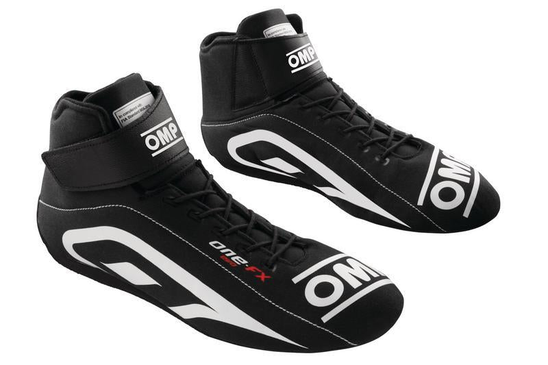 OMP ONE EVO FX SHOES FIA 8856-2018 BLACK SZ 39