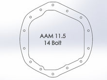 Cargar imagen en el visor de la galería, aFe Power Front/Rear Diff Cover Kit w/ Oil 01-10 GM Diesel Trucks V8 (AAM 9.25 &amp; AAM 11.5-14)