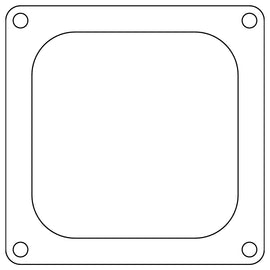 Cometic Holley 4500 Dominator Carb Gaskets .060in Fiber - Open Plenum - 10 Pack