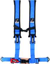 Load image into Gallery viewer, DragonFire Racing Harness- H-Style- 4-Point- 2in Buckle- Blue