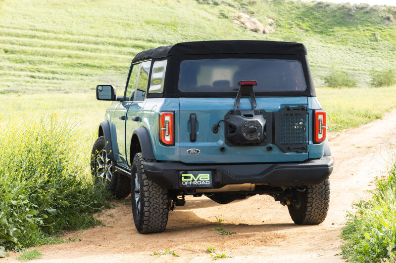DV8 Offroad 2021-2025 Ford Bronco Tailgate Reinforcement Molle Panel