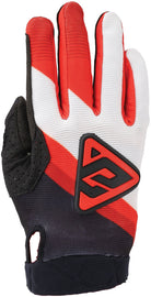 Answer Peak Flo Gloves Black/Red/White Youth - Small