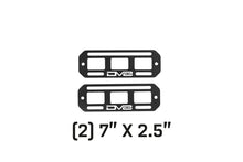Cargar imagen en el visor de la galería, DV8 Offroad Universal Molle Panels - 7In x 2.5In PAIR