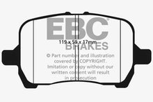 Cargar imagen en el visor de la galería, EBC 06-09 Pontiac Solstice / 06-10 Saturn Sky Bluestuff Front Brake Pads