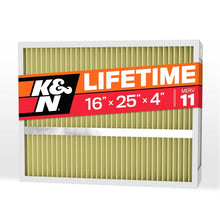 Load image into Gallery viewer, K&amp;N HVAC Filter 16 X 25 X 4 Merv 11