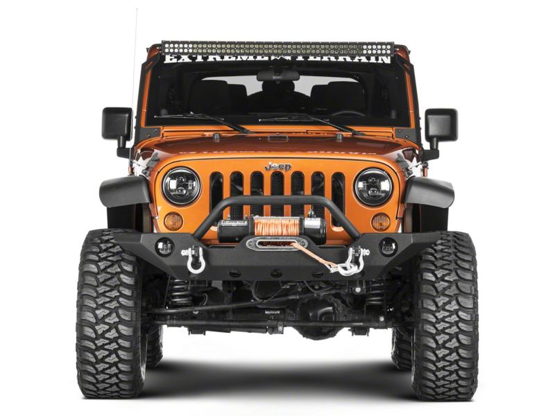 Raxiom 07-18 Jeep Wrangler JK 50-In LED Light Bar Windshield Mount