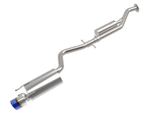 Cargar imagen en el visor de la galería, aFe Lexus IS300 01-05 L6-3.0L Takeda Cat-Back Exhaust System- Blue Tip