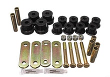 Load image into Gallery viewer, Energy Suspension 67-81 Chevrolet Camaro Black Heavy Duty Shackle Set (Includes Hardware)