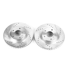Cargar imagen en el visor de la galería, Power Stop 13-19 Nissan Altima Front Evolution Drilled &amp; Slotted Rotors - Pair
