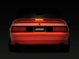 Raxiom 87-93 Ford Mustang Axial Series Smoked LED Tail Lights