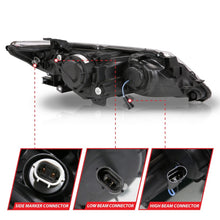 Load image into Gallery viewer, ANZO 2012-2013 Toyota Camry Projector Headlights w/ Halo Chrome