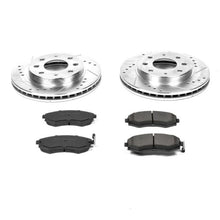 Load image into Gallery viewer, Power Stop 98-01 Hyundai Elantra Front Z23 Evolution Sport Brake Kit