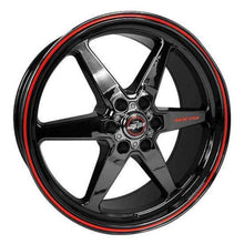 Cargar imagen en el visor de la galería, Race Star 93 Truck Star 20x9.00 6x5.50bc 5.92bs Direct Drill Dark Star Gloss Black Wheel