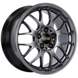 BBS RG-R 17x8 5x120 ET40 CB72.5 Diamond Black Wheel -82mm PFS/Clip Req