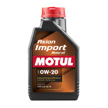 Cargar imagen en el visor de la galería, Motul Asian Import Motor Oil 0w20 12x1L