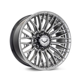 Vossen HFX-6 22x10 - 8x180 - ET-18 - Super Deep Face - 124.3 - Hyper Gunmetal Wheel