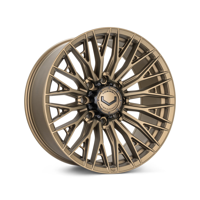 Vossen HFX-6 22x10 - 8x180 - ET-18 - Super Deep Face - 124.3 - Terra Bronze Wheel