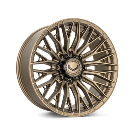 Vossen HFX-6 22x10 - 8x180 - ET-18 - Super Deep Face - 124.3 - Terra Bronze Wheel